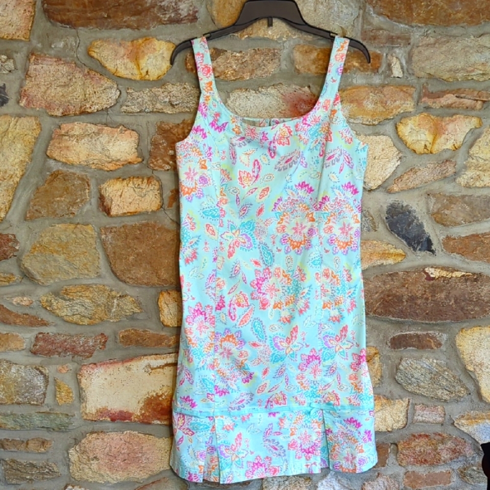 Sigrid Olsen sport Floral Sleeveless Dress